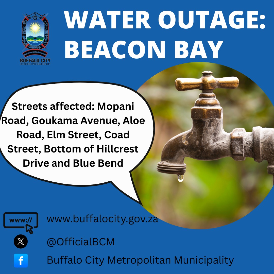 Buffalo City Metro Municipality (@officialbcmm) on Twitter photo 