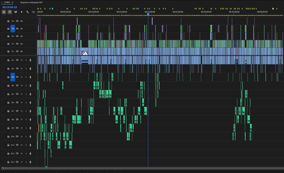Dernier montage express pour Mastu

J’peux plus ouvrir mon prpoj car y a trop de séquences imbriquées (aucune vanne) le max c’est 919, comme ça vous savez 💀

J’ai qu’une vieille autosave cette fois mdrr
