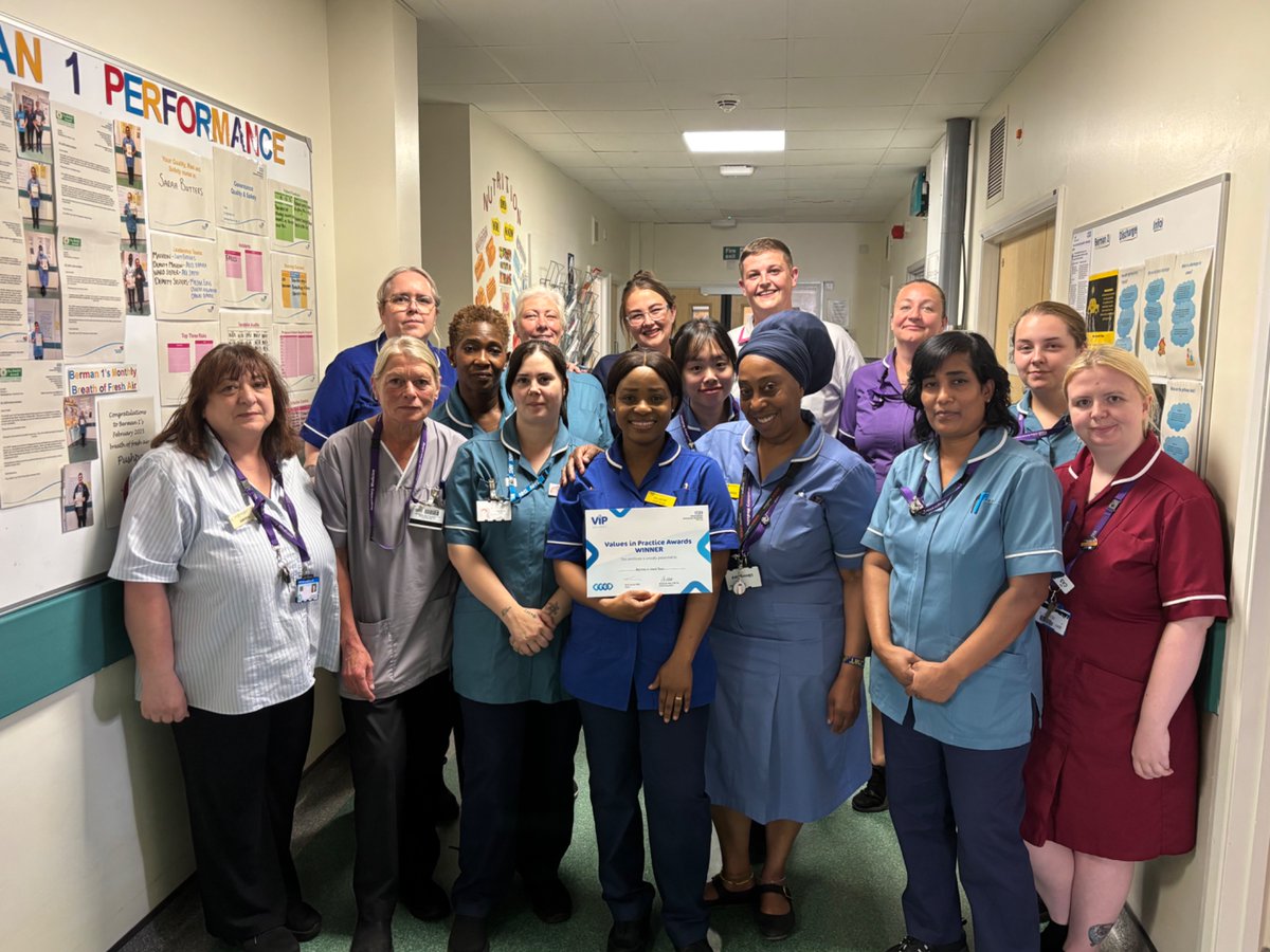 Tina Reid (@t_reid79) on Twitter photo The first winning team for our <a href="/nottmhospitals/">Nottingham University Hospitals</a> Values in Practice (ViP) Awards, congratulations Berman 1 ward on your βone teamβ approach ππ» <a href="/NUHMedicine/">NUH Medicine</a> <a href="/NUH_Respiratory/">NUHRespiratory</a> The first winning team for our <a href="/nottmhospitals/">Nottingham University Hospitals</a> Values in Practice (ViP) Awards, congratulations Berman 1 ward on your βone teamβ approach ππ» <a href="/NUHMedicine/">NUH Medicine</a> <a href="/NUH_Respiratory/">NUHRespiratory</a>