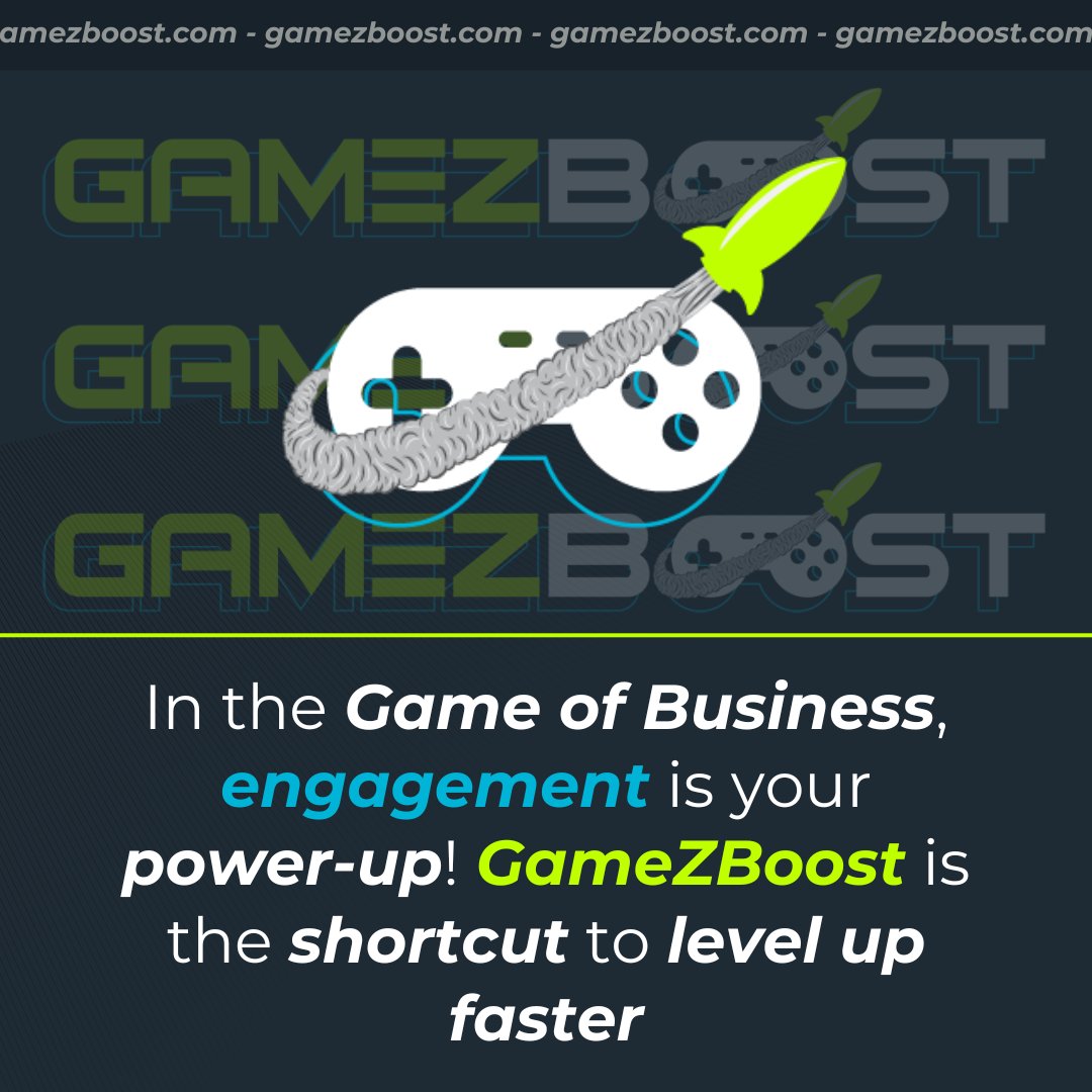 GameZBoost's tweet photo. 🎮 Power Up Your Engagement Game!

✨ Gamify. Engage. Succeed.
👉 Ready to level up? Visit https://t.co/rvjxDFFGaS

#GameZBoost #GamifyYourBrand #DigitalEngagement #WhiteLabelGaming #PowerUpYourBrand #B2BMarketing #EngagementTools #GamificationWorks #BusinessGaming #LevelUp https://t.co/ltMyeZDQAz