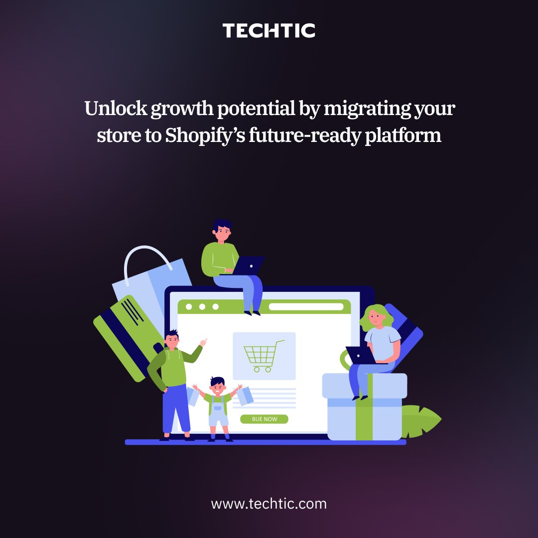 TechticSolution's tweet image. Migrating to Shopify is a strategic move to boost performance, enhance flexibility, and unlock scalable eCommerce growth.

Explore more:- techtic.com/shopify-develo…

#ShopifyMigration #eCommerceGrowth #ShopifyExperts #ShopifySolutions #DigitalTransformation #eCommerceSolutions