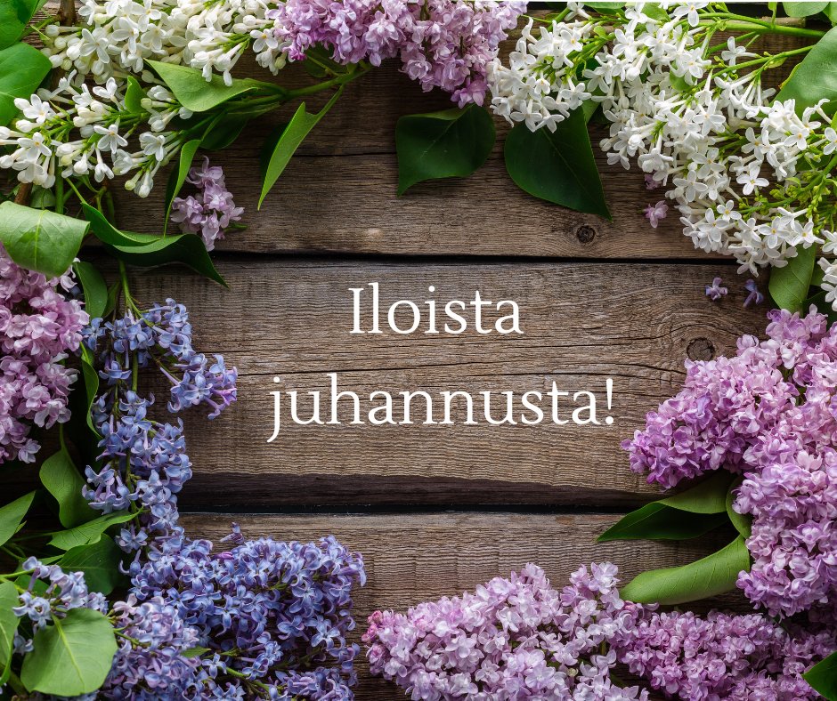 KOVA toivottaa kaikille iloista juhannuksen aikaa! 
#juhannus