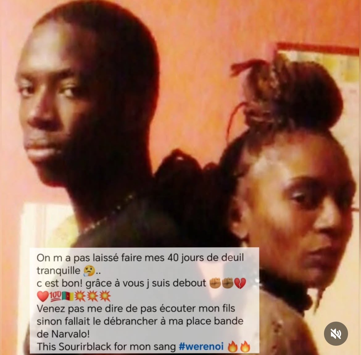 generasonrap's tweet photo. La mère de Werenoi s’exprime sur le deuil de son fils : 

🗣️ : « On m a pas laissé faire mes 40 jours de deuil tranquille 3..c est bon! grâce à vous j suis debout
Venez pas me dire de pas écouter mon fils sinon fallait le débrancher à ma place bande de Narvalo » https://t.co/fOyOE0g46v