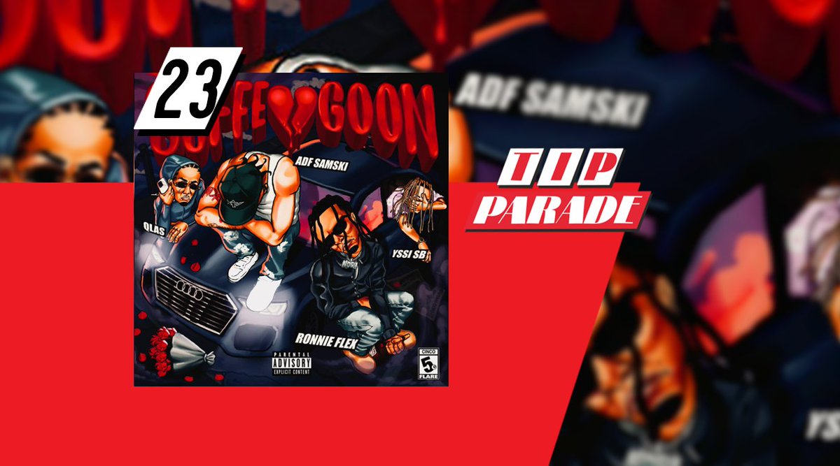 De broers ADF Samski en Ronnie Flex werken samen op de track Suffe Goon, die deze week als hoogste binnenkomer debuteert op nummer 23 in de Tipparade. 🔥
&gt;top40.nl/hitlijsten-nie…