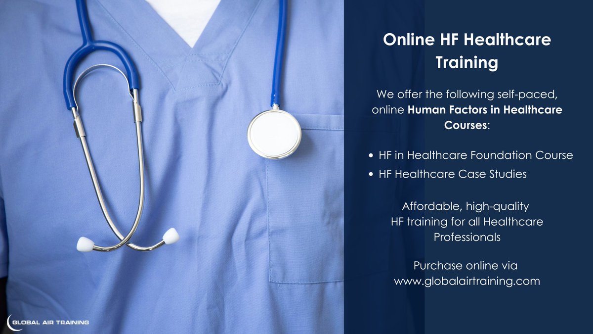 Discover our Online Human Factors Healthcare packages. Designed for all healthcare professionals, these affordable, high-quality programmes are perfect for skill development.

🌐Visit globalairtraining.com to learn more.

#humanfactors #healthcare #onlinetraining