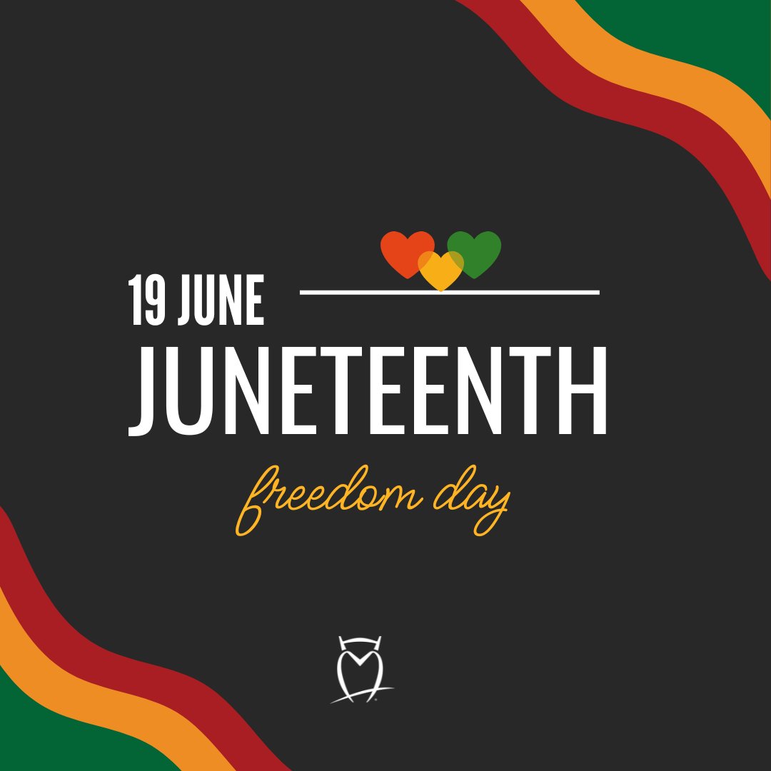 Celebrating freedom, resilience and the power of education to illuminate our past and shape a brighter future. Happy Juneteenth!