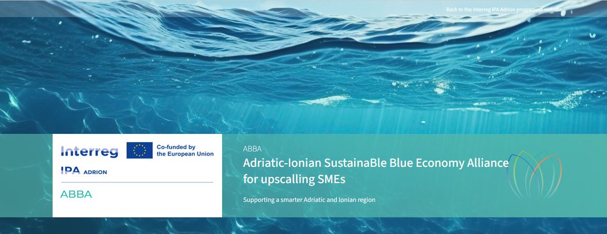 🌊 The Dept. of Shipping, Trade &amp; Transport #UAegean leads the #ABBAproject, driving sustainable #BlueEconomy across the Adriatic-Ionian.
💡 Focus: marine innovation, blue finance &amp; smart resource management.
🔗 interreg-adrion.eu/projects/abba/
#BlueGrowth #EUProjects