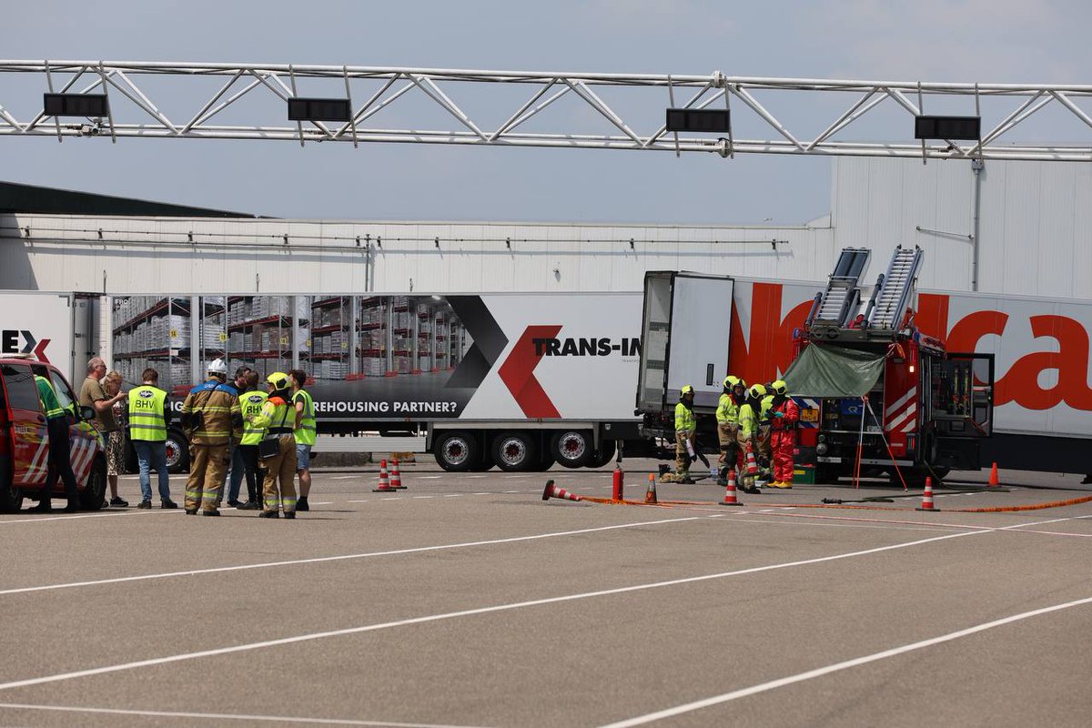 Ongeval met Gevaarlijke Stof op Terrein Sligro in Veghel