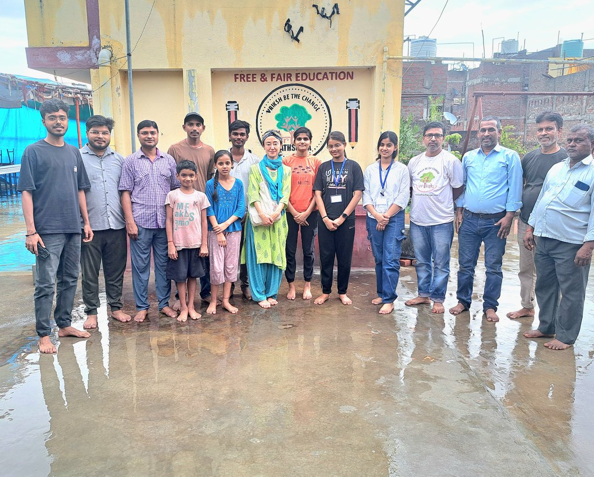 vrikshbdchange's tweet photo. Visits from Japan to the VRIKSH PATHSHALA.
#vrikshbethechange #Japan #visit #Pathshala #jeeadvanced2025 https://t.co/81aJoFZcPg