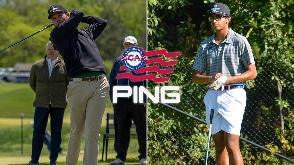 Eichenlaub, Vantipalli of <a href="/BabsonGolf/">Babson Golf</a> Earn <a href="/GolfCoachesAssn/">GCAA</a> PING All-America honorable mention honors: tinyurl.com/3kt59pnr #GoBabo #d3golf