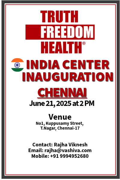 CytoSolve, Inc. (@cytosolve) on Twitter photo Join us for the grand inauguration of the Truth Freedom Health® India Center in Chennai!
Be a part of this historic moment as we expand our global mission for Truth Freedom Health® to India. Join us for the grand inauguration of the Truth Freedom Health® India Center in Chennai!
Be a part of this historic moment as we expand our global mission for Truth Freedom Health® to India.