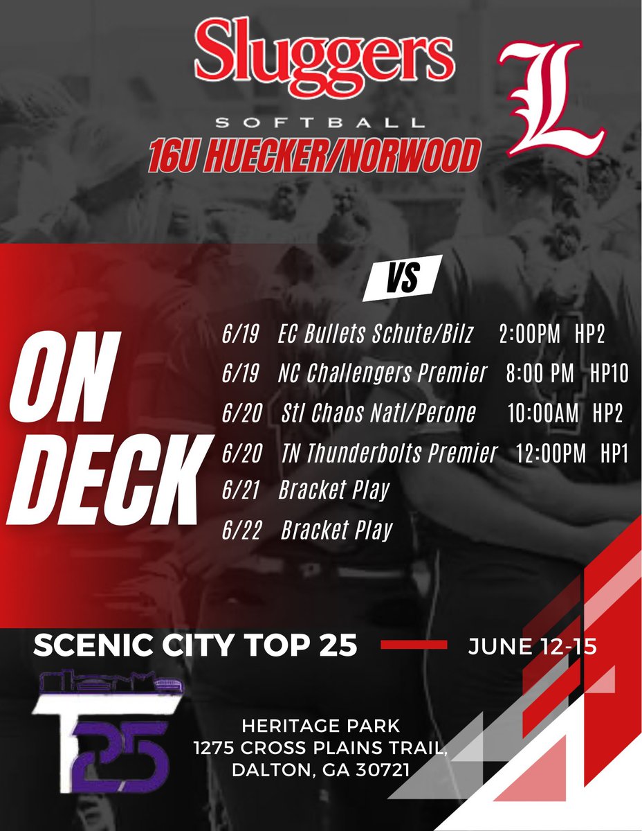 Schedule for Top25 🤩 👇🏽