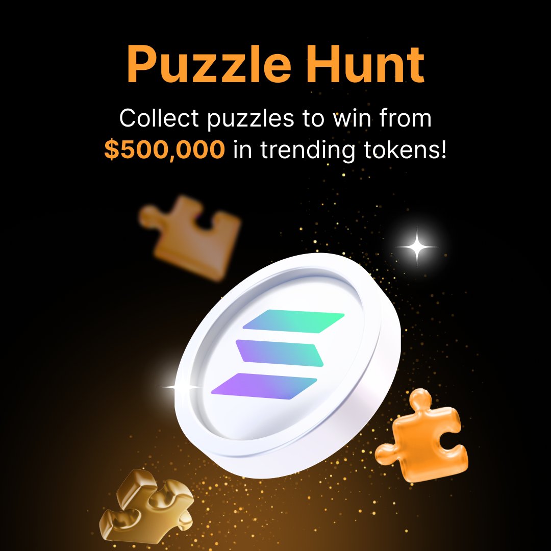 💰 Join SOL Puzzle Hunt: The most fun way to grab trending tokens worth $500,000 with <a href="/solana/">Solana</a>!

🧩 Unlock the puzzle: i.bybit.com/ab26GdLZ

#TheCryptoArk #BybitPuzzle