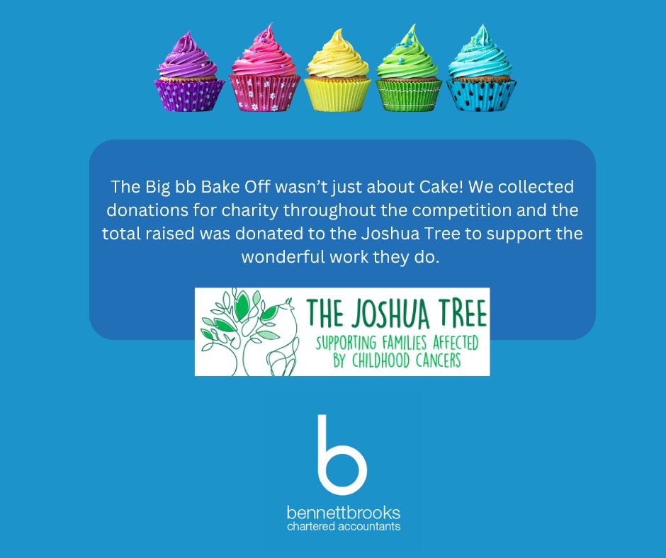 🎉 The Big bb Bake Off 2025 - Showstopper Final! 🎉 

👏 A huge well done to all our finalists, but there could only be one winner - and the Star Baker 2025 title went to Dawn 🏆.

#BigBennettbrooksBakeOff #StaffEngagement #BrilliantBakers 
#AmazingAccountants