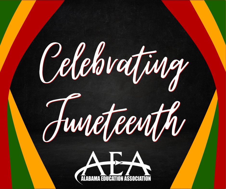 myAEA's tweet image. Today, AEA honors #Juneteenth. In observance of this day, all AEA offices are closed and will reopen tomorrow, June 20. We hope you take time to celebrate and enjoy the holiday! #myAEA