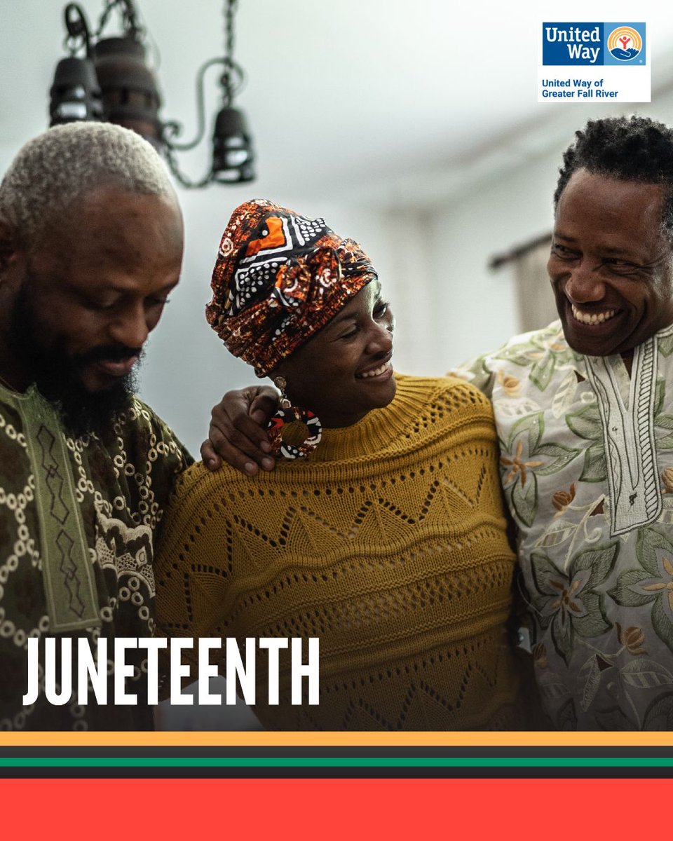 Today, we honor Juneteenth—a day of reflection, resilience, and the long road to freedom.
 
Our office is closed in observance, but our commitment to equity continues every day.
#FreedomDay #Juneteenth #UnitedIsTheWay #LiveUnited