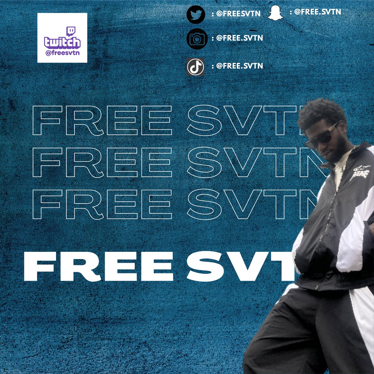 Follow my twitch y’all🧏🏾‍♂️ IRL streams + interviews with your fav creatives &amp; events soon 🔥

Link: twitch.tv/freesvtn