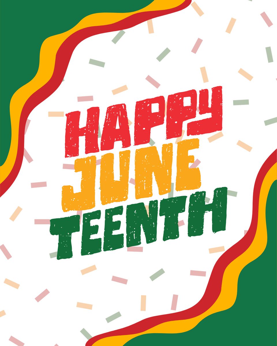 Reflecting on the past, shaping the future. Happy #Juneteenth!