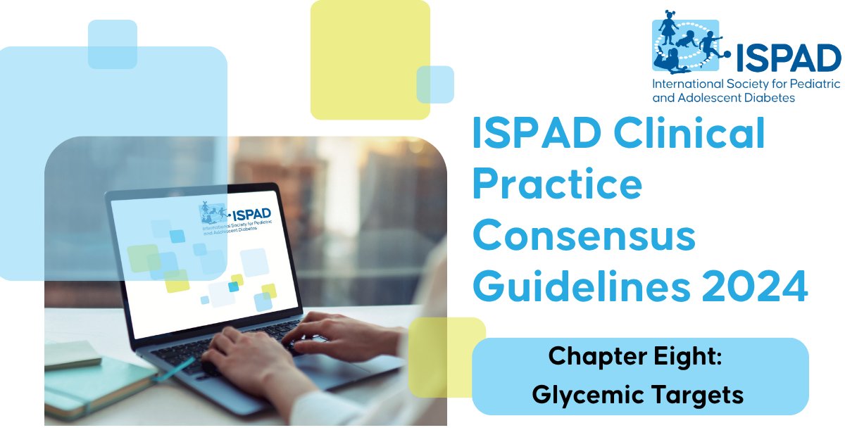 🤔 Did you know that the #ISPAD 2024 Guidelines now recommend an #HbA1c target of ≤6.5% for youth with access to CGM and AID technologies?
📖 Dive into Chapter 8 of the Guidelines to explore the latest recommendations: loom.ly/ArhM2TY

#ISPADGuidelines #PediatricDiabetes