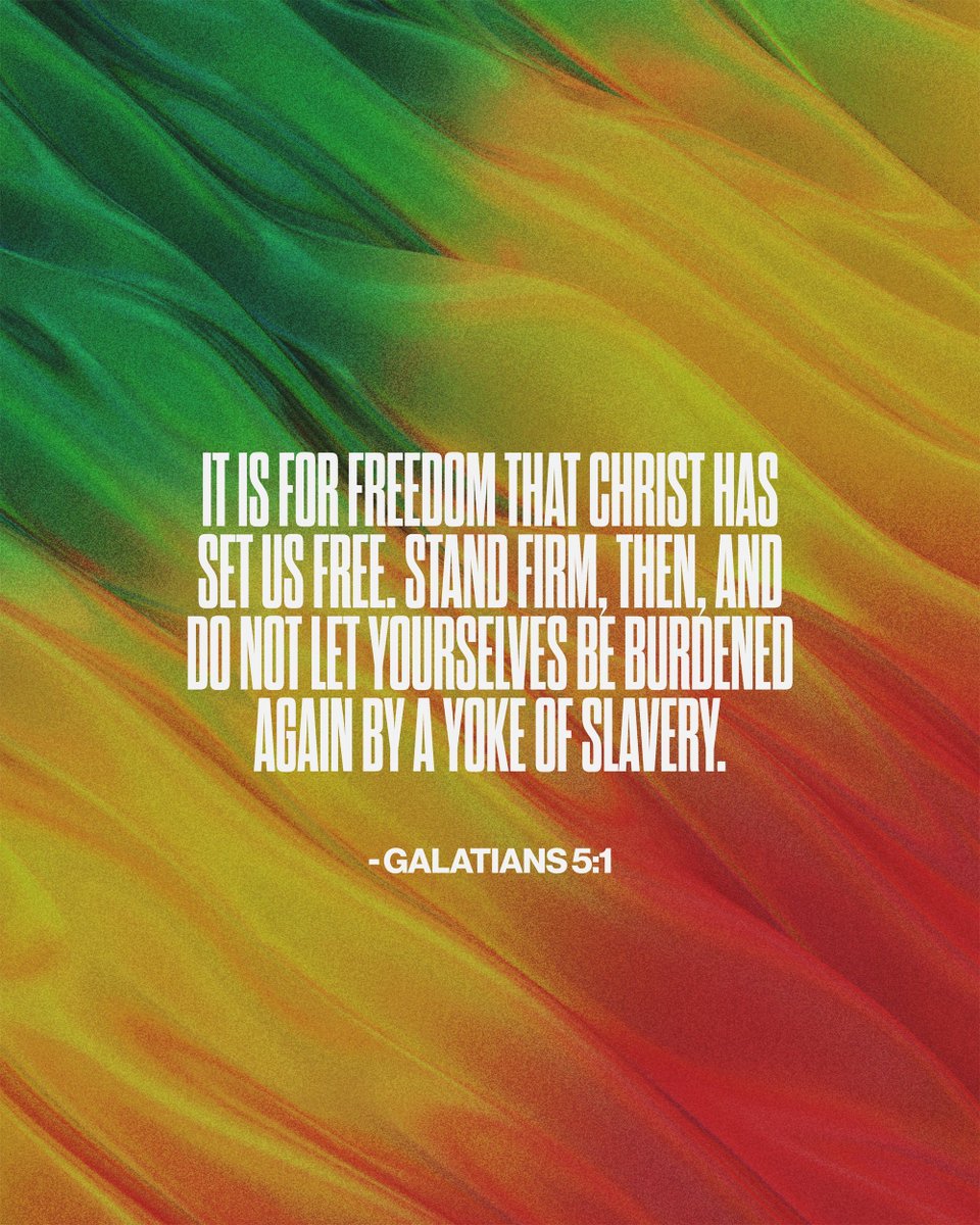 We celebrate Juneteenth because of verses like this. We celebrate when justice comes for those who are oppressed. The Bible talks a lot about God being a God of justice, of freedom, and of liberation. And He is. The heart of the holiday reflects the heart of God for His people.