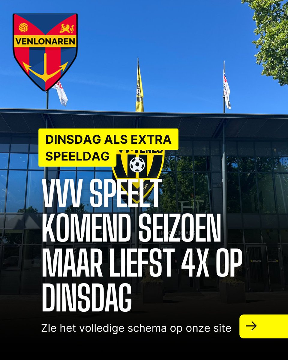 Venlonaren1903's tweet photo. ���� Dinsdagavondvoetbal in de KKD.
VVV mag er 4 keer aan geloven.
MVV: 3x. Roda: 1x.
⚽ Leuk voor ESPN.
😒 Minder voor de supporters.
#VVVVenlo #Dinsdagvoetbal #ESPNrules https://t.co/aX1cChNIta