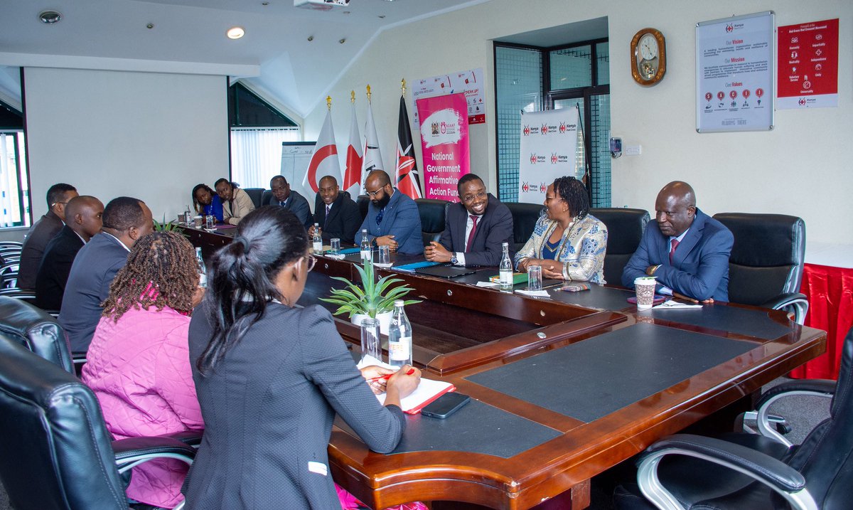 National Government Affirmative Action Fund (@ngaaf_ke) on Twitter photo Today, under the leadership of our CEO, <a href="/RoySasaka/">Roy Sasaka Telewa, OGW., FCIPS., FIHRM.</a> , <a href="/NGAAF_KE/">National Government Affirmative Action Fund</a> signed a Memorandum of Understanding (MoU) with the <a href="/KenyaRedCross/">Kenya Red Cross</a> and Hope Mobility Kenya. This strategic partnership is geared toward enhancing access to appropriate assistive devices for Persons with Disabilities Today, under the leadership of our CEO, <a href="/RoySasaka/">Roy Sasaka Telewa, OGW., FCIPS., FIHRM.</a> , <a href="/NGAAF_KE/">National Government Affirmative Action Fund</a> signed a Memorandum of Understanding (MoU) with the <a href="/KenyaRedCross/">Kenya Red Cross</a> and Hope Mobility Kenya. This strategic partnership is geared toward enhancing access to appropriate assistive devices for Persons with Disabilities