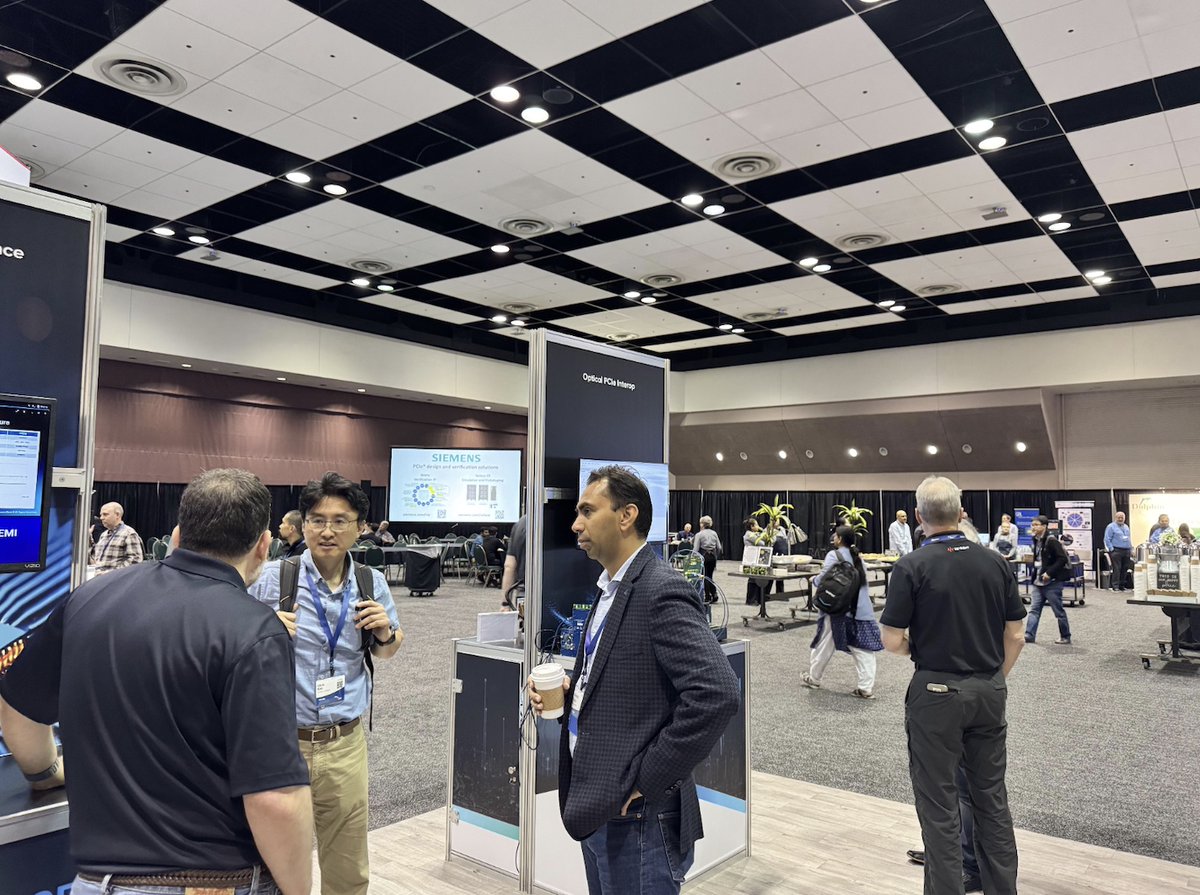 Alphawave Semi had a great time at PCI-SIG DevCon 2025, showcasing our AlphaCHIP1600 PCIe 6.0 chiplet hitting 128 GT/s, plus live optical PCIe demos with <a href="/ViaviSolutions/">VIAVI Solutions</a> and <a href="/Keysight/">Keysight</a>. Congrats to PCI-SIG on the PCIe 7.0 release - an exciting step forward!
