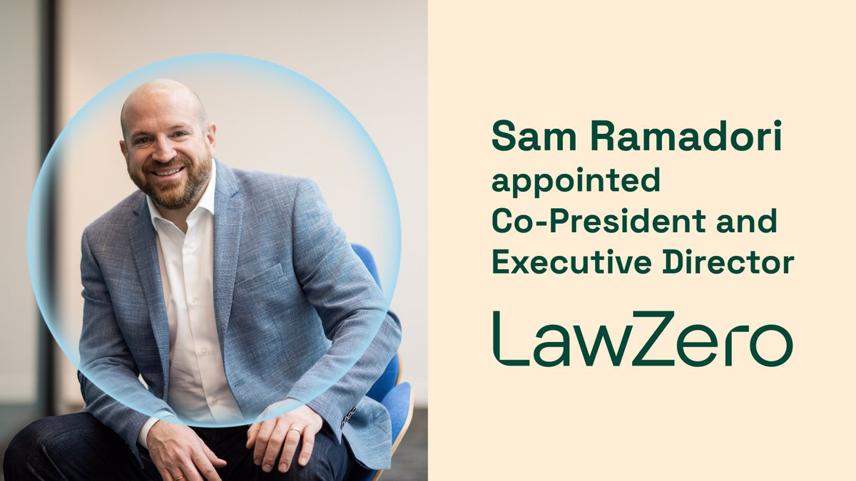 LawZero_'s tweet image. We’re thrilled to welcome Sam Ramadori as Co-President & Executive Director of LawZero! Sam will play a crucial role to help us advance research and create technical solutions that enable safe-by-design AI systems.
Press release: lawzero.org/en/news/lawzer…