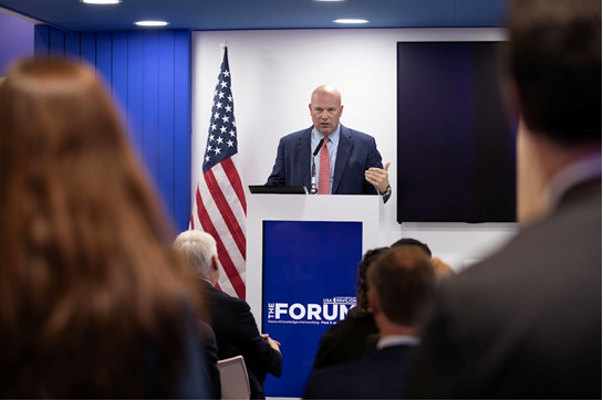 USAmbNATO's tweet image. America’s entrepreneurial spirit and our history of innovation have long strengthened our national security and bolstered our Alliances. 

At the #ParisAirShow, I spoke with executives from the American defense industry eager to talk cutting-edge tech and how to keep @NATO’s