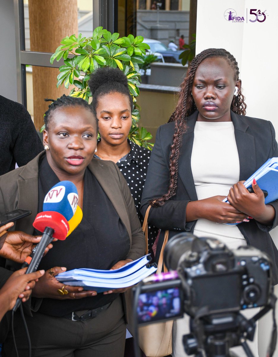 SarahAnzoa's tweet image. Today, we at @MEMPROWUganda joined @FIDA_Uganda to file a petition challenging the constutionality of the Health Training Institutions Regulations that force girls into pregnancy tests and expel those found pregnant. This affects their rights to education and other human rights