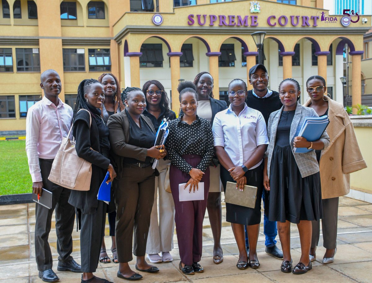 SarahAnzoa's tweet image. Today, we at @MEMPROWUganda joined @FIDA_Uganda to file a petition challenging the constutionality of the Health Training Institutions Regulations that force girls into pregnancy tests and expel those found pregnant. This affects their rights to education and other human rights