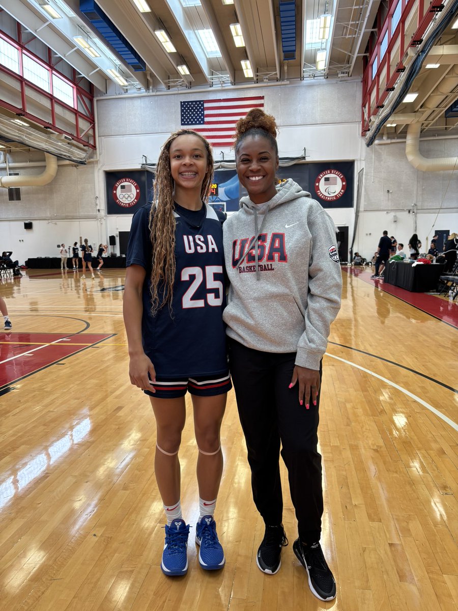 Niele Ivey (@irishcoachivey) on Twitter photo Such a blessing to be a part of <a href="/usabasketball/">USA Basketball</a> and to support and watch Hannah compete !! Proud of you <a href="/HannahHidalgo/">Hannah Hidalgo</a> 🇺🇸☘️💚 Such a blessing to be a part of <a href="/usabasketball/">USA Basketball</a> and to support and watch Hannah compete !! Proud of you <a href="/HannahHidalgo/">Hannah Hidalgo</a> 🇺🇸☘️💚