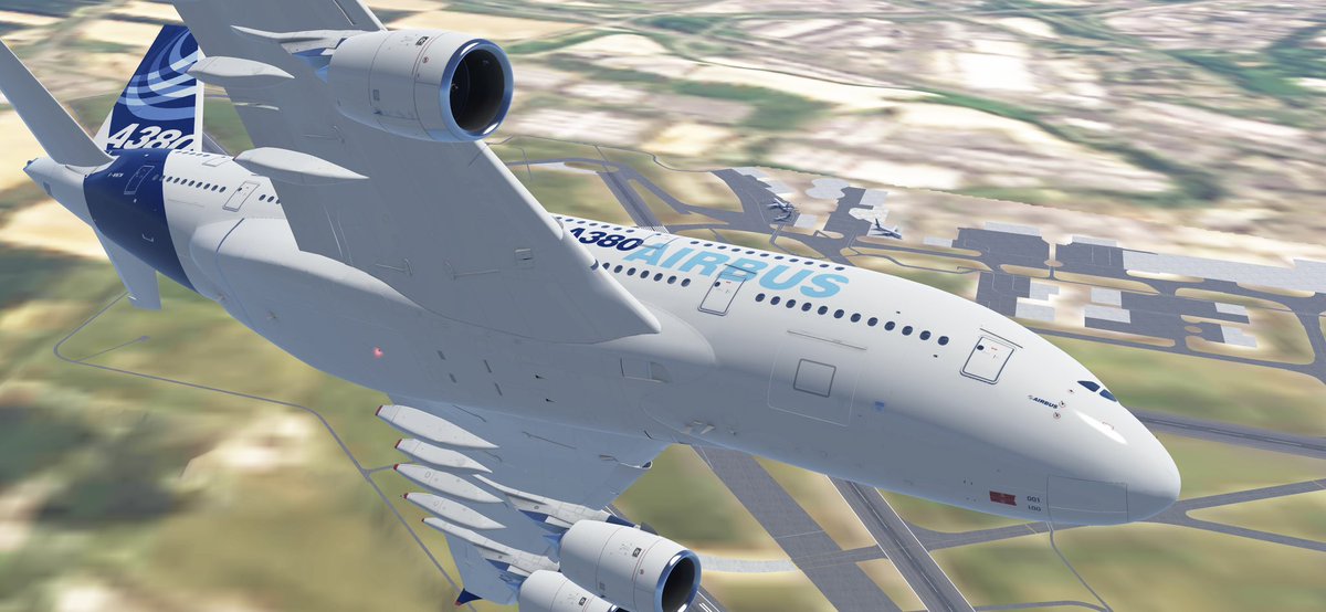 UmavgeekRJOS1's tweet image. 本日はA380で大暴れ
 #Infiniteflight