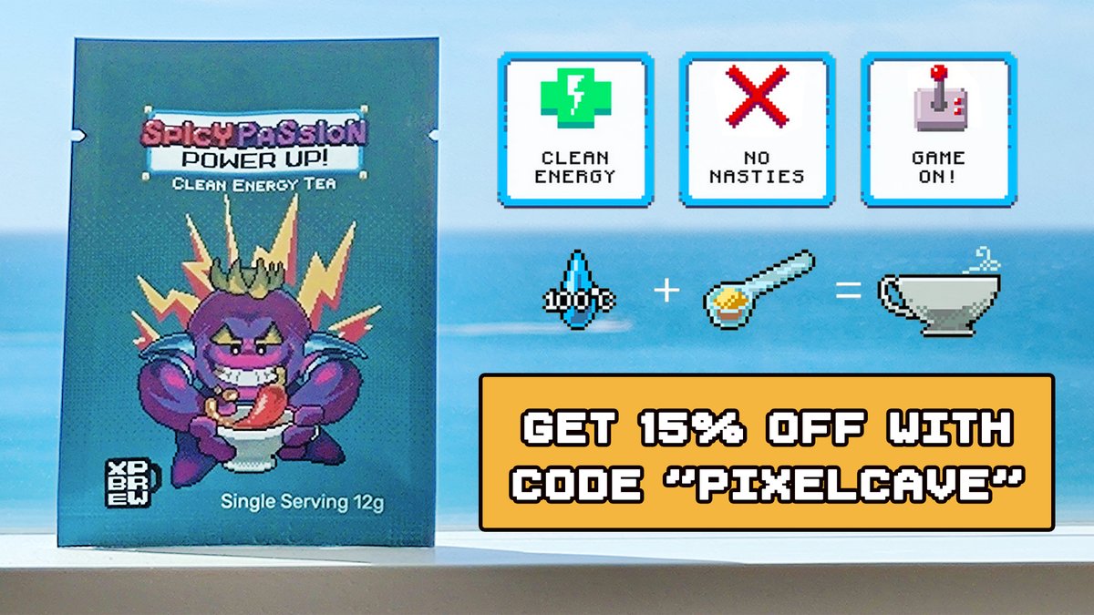 Pixelcave (@pixelcavegaming) on Twitter photo Almost Friday! If you need a small kick to make it to the weekend, check out <a href="/XPBrewHQ/">XP BREW ๐ต</a> Energy Tea, tastes great hot or iced!
๐ง Get 15% off by using our code: pixelcave ๐ง
๐ xpbrew.com/?sca_ref=84293โฆ
#XPBrew #gamerenergy #ad Almost Friday! If you need a small kick to make it to the weekend, check out <a href="/XPBrewHQ/">XP BREW ๐ต</a> Energy Tea, tastes great hot or iced!
๐ง Get 15% off by using our code: pixelcave ๐ง
๐ xpbrew.com/?sca_ref=84293โฆ
#XPBrew #gamerenergy #ad