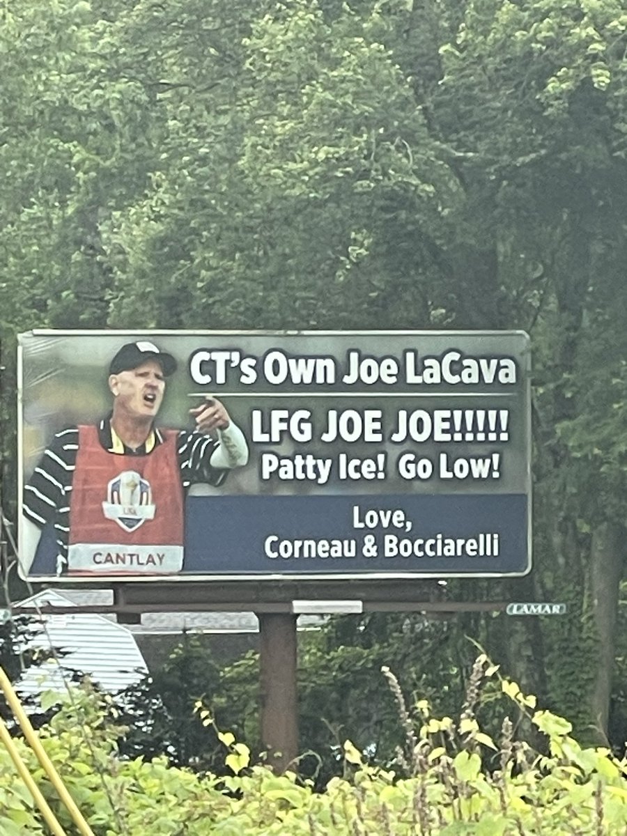 Ryan Connell (@ry_connell) on Twitter photo A caddie billboard just up the road from TPC River Highlands! Normal Sport stuff! <a href="/KylePorterNS/">Kyle Porter</a> A caddie billboard just up the road from TPC River Highlands! Normal Sport stuff! <a href="/KylePorterNS/">Kyle Porter</a>