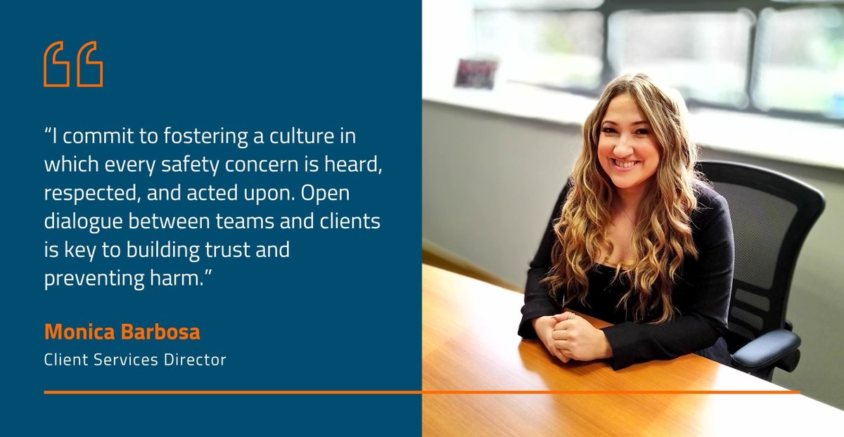 "I commit to fostering a culture in which every safety concern is heard, respected, and acted upon. Open dialogue between teams and clients is key to building trust and preventing harm." — Monica Barbosa, Client Services Director at RSS Infrastructure

#MySafetyCommitment #RSW25