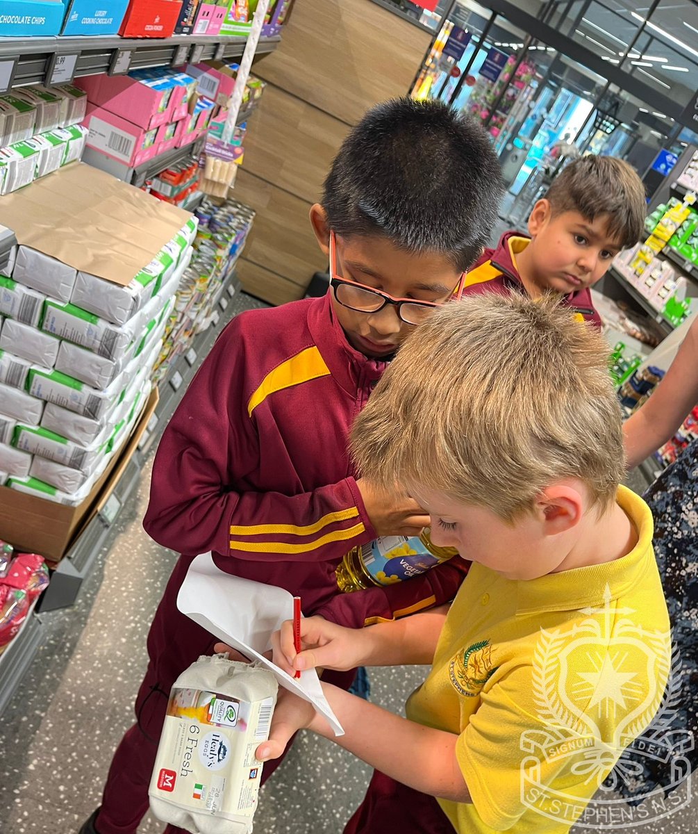 The boys in The Hub went to Aldi yesterday to get ingredients for baking. The boys made a list, ticked off items as they got them &amp; then went to the cash self check out and pay. The boys can’t wait to put them to use in baking and show us all the finished product. We can't wait!