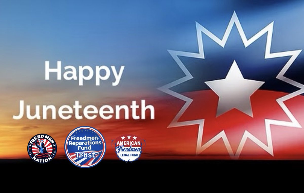 Happy Juneteenth! Good morning beautiful People!