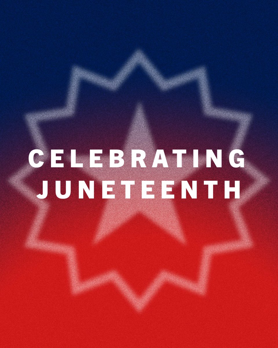 Today, Americans gather to commemorate Juneteenth, a day of celebration, remembrance and resolve. 

As we honor this day, we also celebrate the Black community's profound contributions to the American story, and remain committed to fighting for equity and justice for all.