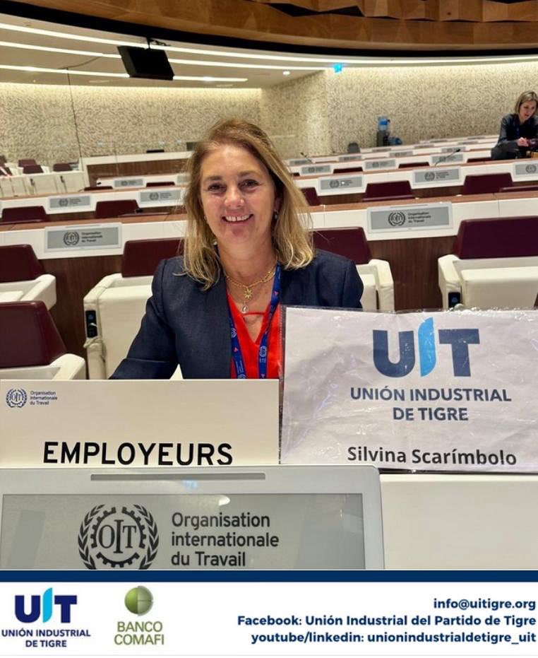 La UIT se enorgullece en compartir que Silvina Scarimbolo representó a nuestra institución en la Organización Internacional del Trabajo (OIT), celebrada en Ginebra en junio de 2025.
