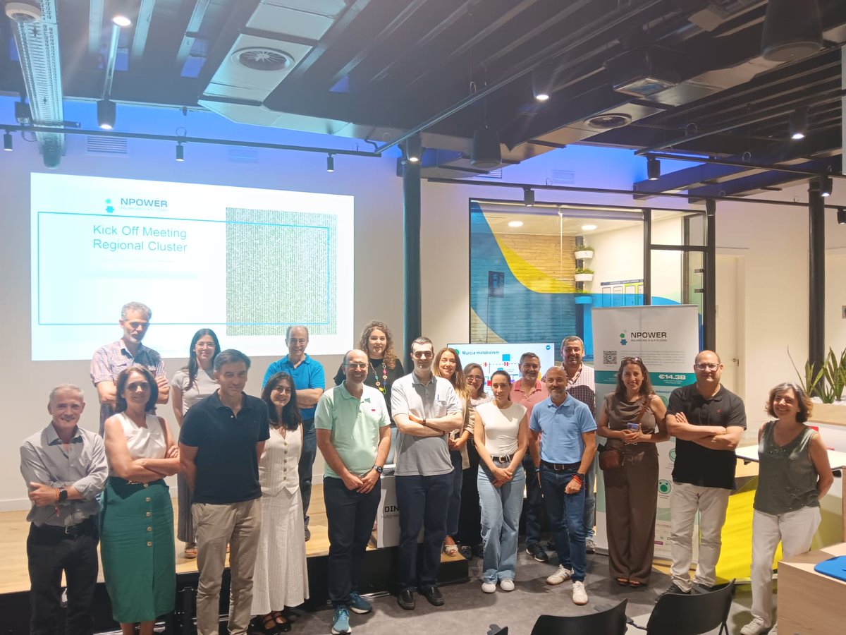 fecoam's tweet photo. Puesta en marcha del clúster español en la Región de Murcia del proyecto #NPower en el que participa @fecoam 🌱 El de la región de une a los grupos de Bélgica, Finlandia e Irlanda, donde desarrollarán su labor los 24 socios de seis países distintos 🇪🇺🇪🇸 https://t.co/6Y1vCRhAjT