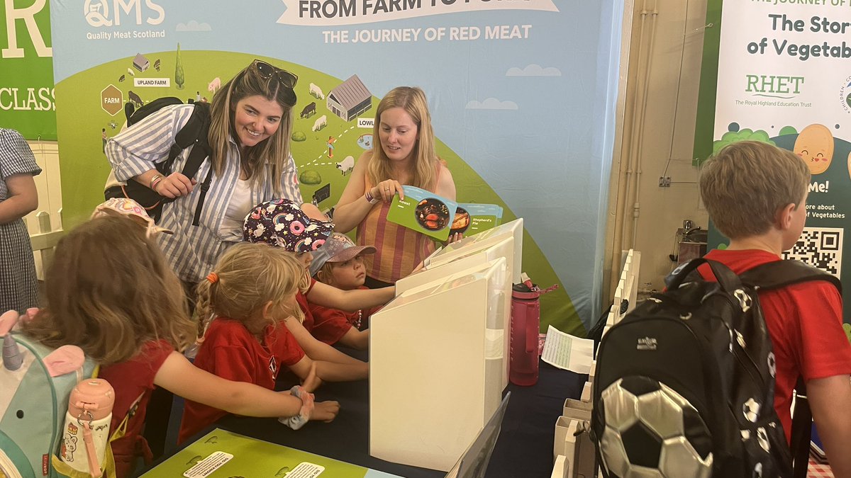 We are having a great time at the RHET Discovery Centre at the royal highland show #UPSBigDayOut