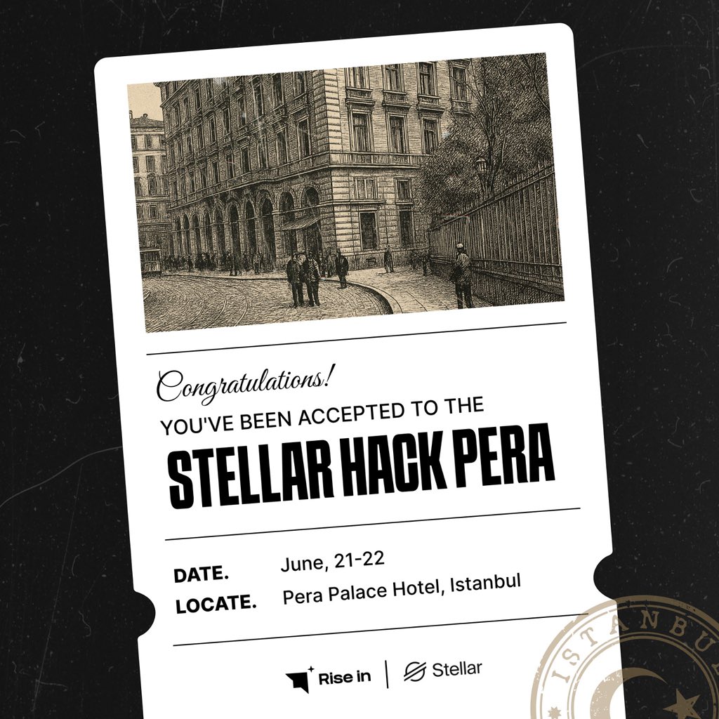 beyzanrkeskinn's tweet photo. A new adventure begins... Watch out Hackpera, here we come! 🚀 #Hackpera #Web3 #Hackathon @riseinweb3 https://t.co/0Co67bG4hU