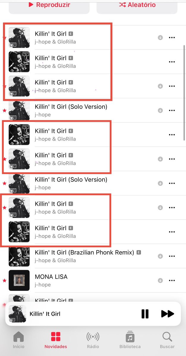 BARMYSTREAM_AM's tweet photo. Bom dia. Pedimos que por favor, não usem playlists com Loop no Apple Music, pelo amor de tudo que é mais sagrado NÃO FAÇA playlists com LOOP EM NENHUMA plataforma de stream.

São capas iguais, mas ainda é a mesma música. Vocês não fazem isso no Spotify, porquê estão fazendo no Apple Music quando já falamos tantas vezes pra colocar pelo menos 1 filler entre as versões? 

Um filler é diferente de nenhum. 

Já não basta as versões Clean e Explicit com streams separados e agora isso, ajudem também por favor.