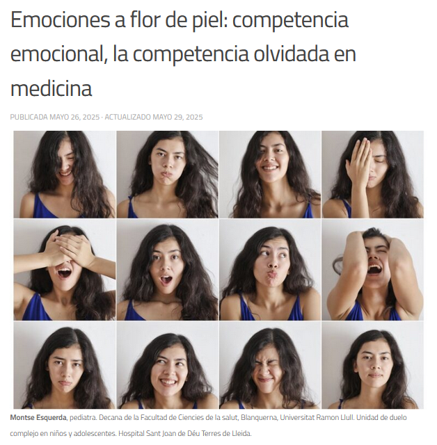 Competencia emocional, la competencia olvidada en medicina

"Aprender a reconocer y navegar los subtextos emocionales es una herramienta crítica para poder curar mejor y proporcionar mejor cuidado de pacientes"

en <a href="/DocTutor_/">DocTutor</a> 

doctutor.es/2025/05/26/emo…