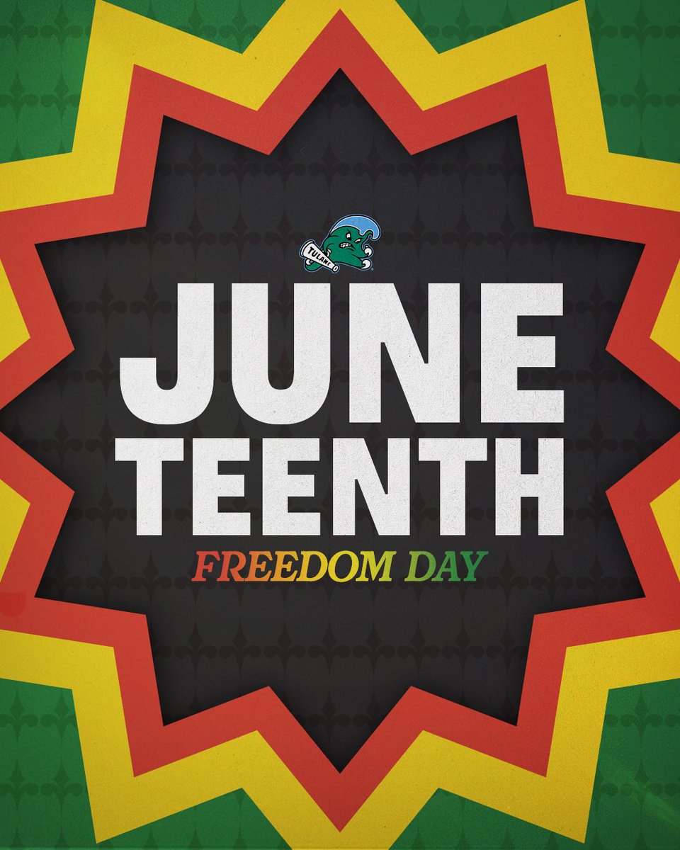 Today, we honor freedom and reflect on history. 

#RollWave | #Juneteenth