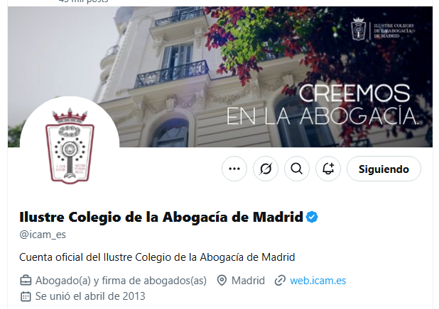 📢 Considero que estos hechos merecen la atención del Ilustre Colegio de la Abogacía de Madrid <a href="/icam_es/">Ilustre Colegio de la Abogacía de Madrid</a>. Os pido que difundáis este hilo para hacérselo llegar. Salud, república y todo por la patria. ✊