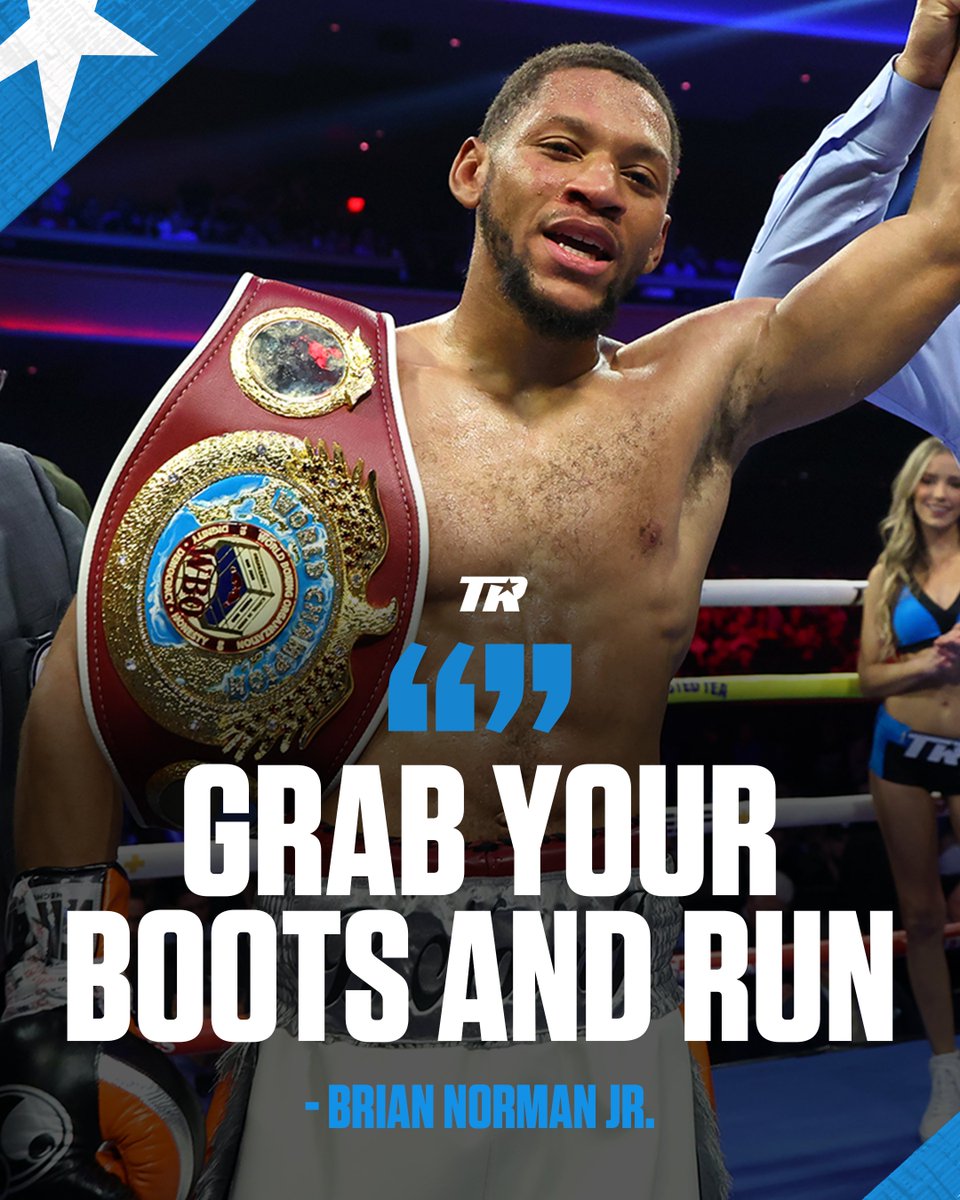 trboxing's tweet image. 👀🥾

@OfficialBNorman x #NormanSasaki