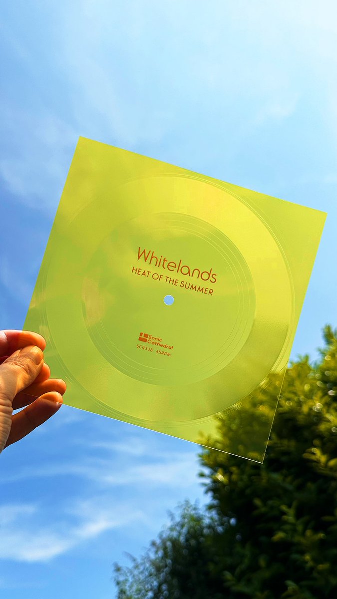 Whitelandsband (@whitelandsband) on Twitter photo Our Sunshine-Yellow flexi-disk is available exclusively on @bandcamp <a href="/soniccathedral/">Sonic Cathedral</a>
Linktr.ee/whitelandsband
Hand-numbered featuring lyrics and artwork.
Cover Artwork by Lea Marais
Mixing by Eduardo De La Paz
Production and Recording by Ian Flynn
Design by Stuart Jones Our Sunshine-Yellow flexi-disk is available exclusively on @bandcamp <a href="/soniccathedral/">Sonic Cathedral</a>
Linktr.ee/whitelandsband
Hand-numbered featuring lyrics and artwork.
Cover Artwork by Lea Marais
Mixing by Eduardo De La Paz
Production and Recording by Ian Flynn
Design by Stuart Jones