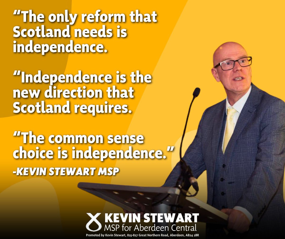 Despite their soundbites, Scotland is always an afterthought for the Westminster parties.

Brexit Britain is broken &amp; we are paying the price with higher food &amp; energy bills.

Only independence will give us the ability to decide our own future, to create a fairer Scotland. 🏴󠁧󠁢󠁳󠁣󠁴󠁿